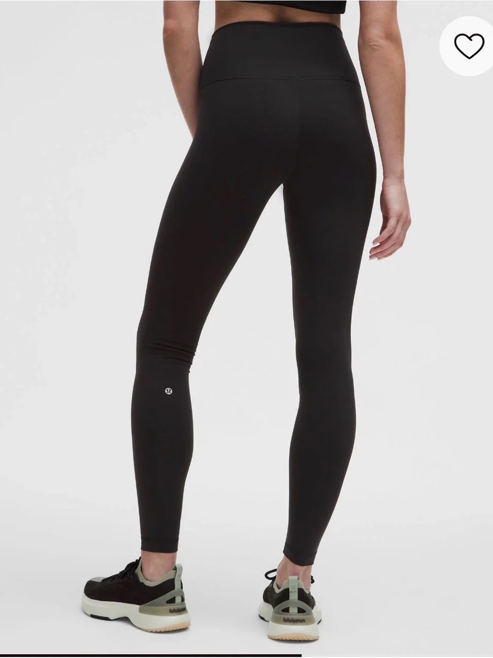 Lululemon Black Wunder Train High-Waist Leggings 25”